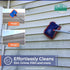Chomp! Microfiber Gutter Cleaner Tool: Ultimate Gutter Cleaning Smop for All Types of Rain Gutters, Siding and Metal Trim - Instantly Clean Black ...