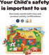 24 Piece Puzzles for Kids Ages 3-5 with Picture Underneath, Unique Shape Jigsaw Pieces Wooden Jigsaw Puzzle for 2 3 4 Year Old, Farm Animals Presc...