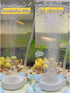 Fish Tank Bubbler Aquarium Air Stone Bubble Stone Betta Fish Tank Decor Accessories Small Oxygen Stone Quiet High Dissolving Oxygen Diffuser for A...