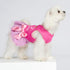 Fitwarm It's My Birthday Dog Dress, Dog Birthday Dress with Bowknot, Dog Clothes for Small Dog Girl, Funny Dog Clothes, Pet Cat Outfit, Pink, Larg...
