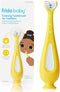 Frida Baby Training Toothbrush, Toddler Toothbrush for 18-24 Months, Easy-Grip Handle, Triple Angle Bristles, Soft Toothbrush Bristles, Stay-Put S...