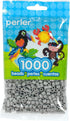 Perler 10985 Beads Fuse Beads for Crafts, 1000pcs, Gray...