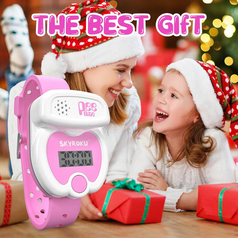 SKYROKU Potty Training Watch for Toddlers – Music & Light Reminders, Silicone Adjustable Strap, Rechargeable, Countdown Timer, Cute Toilet Shape –...