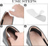 Hotop 6 Pairs Heel Cushion Pads for Women Adhesive Heel Grips Stickers Liner Inserts Ankle Protector for Loose Shoes Back(Black, White)...