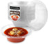 40 Pack 12 oz Elegant Clear Plastic Bowls for Parties Small Disposable Bowl for Fancy Dinner or Cocktail Party, Soup and Salad, Thick and Sturdy...