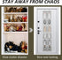 2PK Over the Door 12 Pocket Hanging Shoe Organizer...