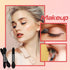 50pcs Eyeshadow Applicators Dual Head, Black Eye Shadow Brushes, Sponge Eyeshadow Applicator Double Side, 2.16" Professional Disposable Eye Shadow...