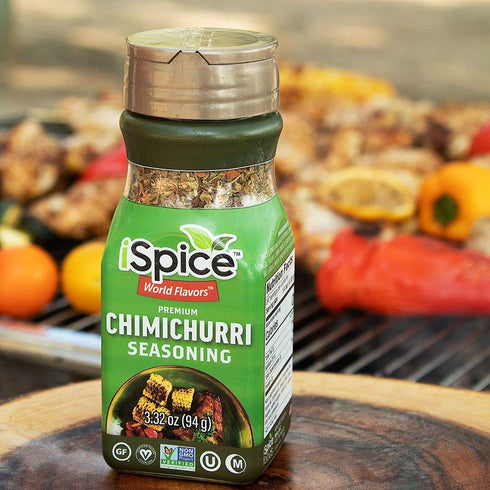iSpice - Low-Sodium, Sugar-Free 1 Pack CHIMICHURRI SEASONING World Flavor Super Spice Blend | All Natural | Ready to use as is | No preparation is...