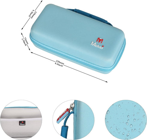 Mchoi Hard Carrying Case Suitable for P1 Advanced 3D Printing Pen, Shockproof Waterproof Blue 3D Pen Protective Case, Case Only...