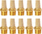 Quickun Air Pneumatic Mufflers, 1/4" Male Thread Sintered Bronze Exhaust Muffler Silencer (Pack of 10)...