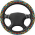 Beauty and Beast Fairytale Glass Elastic Steering Wheel Cover, Universal 15 Inch Suitable for Women, Non-Slip Car Accessories...