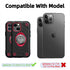 KCJ for iPhone 13 Mini case/iPhone 12 Mini case 5.4 Inch with Ring Holder, with 2 Pack Screen Protector + 1 Pack Camera Lens Protector,Heavy-Duty ...