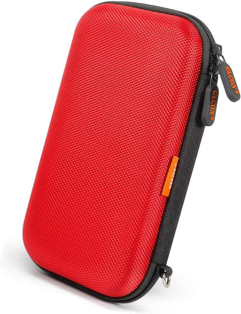 External Hard Drive Case - GLCON Shockproof EVA Carrying Case for WD My Passport Element Seagate Expansion Backup Toshiba 1TB 2TB 4TB - High Prote...