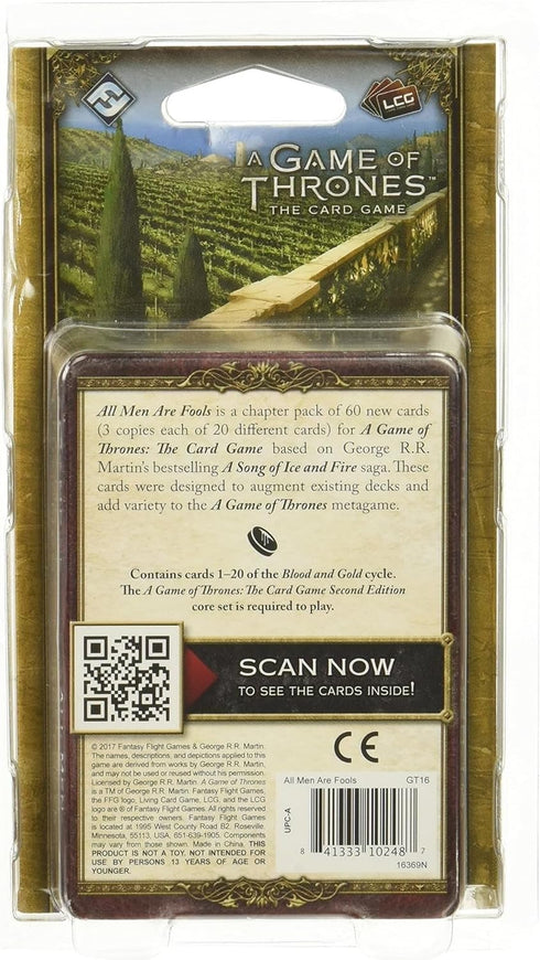 A Game of Thrones LCG Second Edition: All Men Are Fools...