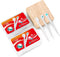 Disposable Mini Toothbrush Travel Toothbrushes with Toothpaste Portable Peppermint 48pcs 2 Packs (2)...