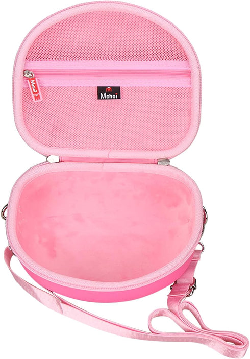 Mchoi Hard Case Suitable for Riwbox CT-7 Pink/for Jack CT-7S Cat Green 3.5mm/ for iClever IC-HS01 Bluetooth Wireless Over-Ear Headphones Headset f...