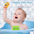 6 PCS Bath Toys for Toddlers, Baby Toys for Babies and Toddlers, Car Bath Toys, Bathtub Toys Pool Toys Bath Toys, Water Squirting Bathtime Play fo...