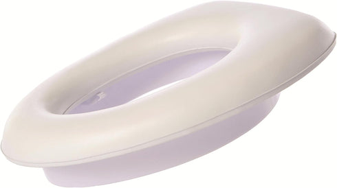 Dreambaby Soft Touch Potty Seat - Comfortable Padded Seat - With High Base Underneath for Secure Positioning - Fit Most Standard Toilets - White -...
