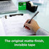 Magic Tape 2 Packs Clear Tape, Magic Tape with Dispensers, Invisible Tape ¾ x 300 Inches, and a 8 Inch All Purpose Scissors...