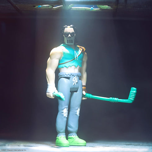 Super7 Teenage Mutant Ninja Turtles Casey Jones 3.75 in Reaction Figure...
