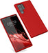kwmobile Case Compatible with Samsung Galaxy S22 Ultra Case - TPU Silicone Phone Cover with Soft Finish - Classic Red...