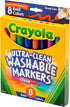 Crayola 8 Ct Bold Broad-Line Washable Markers...