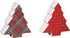 Enesco Our Name is Mud Country Living Plaid Trees Salt and Pepper Shaker Set, 3.5 Inch, Multicolor...
