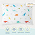 Wildkin 100% Cotton Kids Pillowcase – Soft, Breathable & Standard Size (20x30) - Jurassic Dinosaurs...