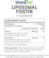 Liposomal Fisetin with Quercetin Supplements 1200 mg per Serving,High Absorption Polyphenols Antioxidants for Women,Men,Non-GMO,Gluten-Free,1 Bott...