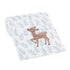 Bedtime Originals Deer Park Baby Blanket, White...