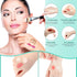 200 Pieces Makeup Hand Palette Adhesive Foundation Palette Disposable Foundation Mixing Tray Single Use Professional Make up Tools Clear Cosmetic ...