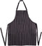 Kitchen Aprons for Men Women Chefs Adjustable Bib Aprons with Big Pockets...