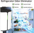 Clair V Refrigerator Deodorizer ozone-safe odor eliminator for fridge and closet portable freshener...