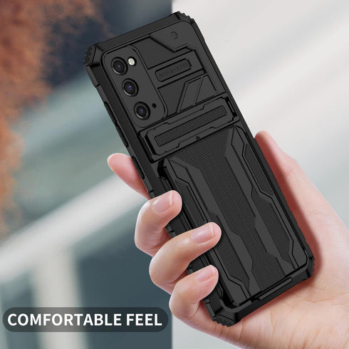 Samsung Galaxy S20 FE 5G Case Wallet with Detachable Card Holder, Built-in Stand with Screen Protector, 360 Full Body Shockproof Heavy Duty Case f...