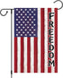 American Freedom Flag USA Garden Flag 12x18 Inch Double Sided, Patriotic 4th of July Yard Flag for Independence Day Outdoor House Decorations (ONL...