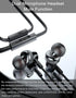 USB C Headphone,USB Type C Earphone with Microphone Noise Isolated & Volume Control with Heavy Stereo, Compatible for Samsung S20/S21/Note10 Huawe...