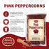 Spicy World Pink Peppercorns Whole 1.75Oz Bag - Steam Sterilized, Vegan, Premium Quality Whole Peppercorns...