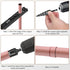 SUNJOYCO 5 in 1 HVAC Repair Tool, 2PCS Air Conditioner Copper Pipe Tube Expander Soft Copper Tubing Swaging Tool Repairing Set, Copper Pipe Swage ...