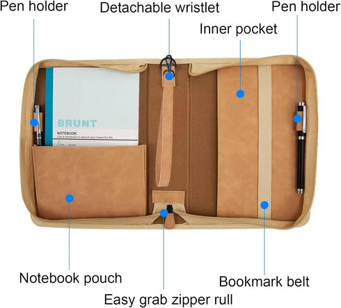 Bible Cases for Woman with Detachable Wristlet Strap,PU Leather Bible Cover for Women,Waterproof Bible Cover Case for Women,Floral Bible Cover Cas...