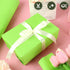 Koogel Light Green Wrapping Paper Roll, 17.5InX32.8 Ft Kraft Paper for Packing Gift Wrapping Bouquet Flower Art Crafts Bulletin Boards Birthday...