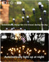 Firefly Lights Solar Outdoor, Solar Powered Firefly Lights, 2Pack Fire Fly Solar Garden Lights, Waterproof Swaying LED Solar Decorative Lights Sti...