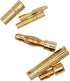 100PCS 2mm 3.5mm 4mm Female Male Gold Banana Bullet Connector Plug for RC Battery ESC Motor Wire Plug...