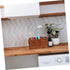 Cutlery Storage Basket Rattan Cutlery Tray Table Trays Flatware Organizer Countertop Utensil Holder for Kitchen Counter Silverware Makeup Organise...