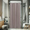 AooHome Stall Size 36x72 Inch Shower Curtain Liner, Half Size Solid Shower Curtain with Hooks, Weighted Hem, Waterproof, Chocolate...