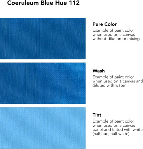 Daler Rowney System3 Coeruleum Blue Hue 59ml Acrylic Paint Tube - Acrylic Painting Supplies for Artists and Students - Artist Paint for Murals Can...