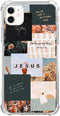 Bible Verses Christian Phone Case for iPhone 12/iPhone 12 Pro, Positive Quotes Flower Collage Cover for Women Men Girls Boys, Unique Trendy Design...
