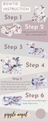 Baby Receiving Blanket Swaddle Blanket Newborn Wrap Swaddle Headband Set -Bloom Flower Pattern...