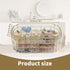 Jewelry Organizer Box, 3-Layers Clear Jewelry Box with Lid, Earring Box Display Holder for Earrings, Rings, Necklaces, Bracelets, Clear Plastic Be...