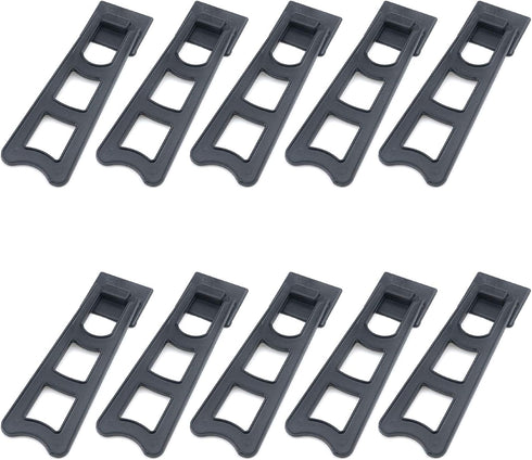 T Tulead Picture Frame, 10 x Black Easel Back Plastic Photo Frame Support, 5.83-Inch, Pack of 10...