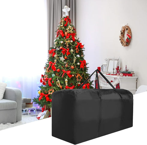 Christmas Tree Storage Bag,Tree Storage Bag 12ft Artificial Disassembled Trees,Heavy Duty Xmas Holiday Tree Bag with Durable Handles & Dual Zipper...